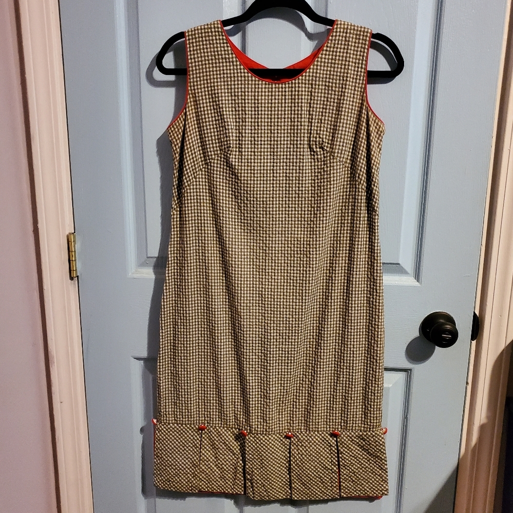 Vintage gingham dress